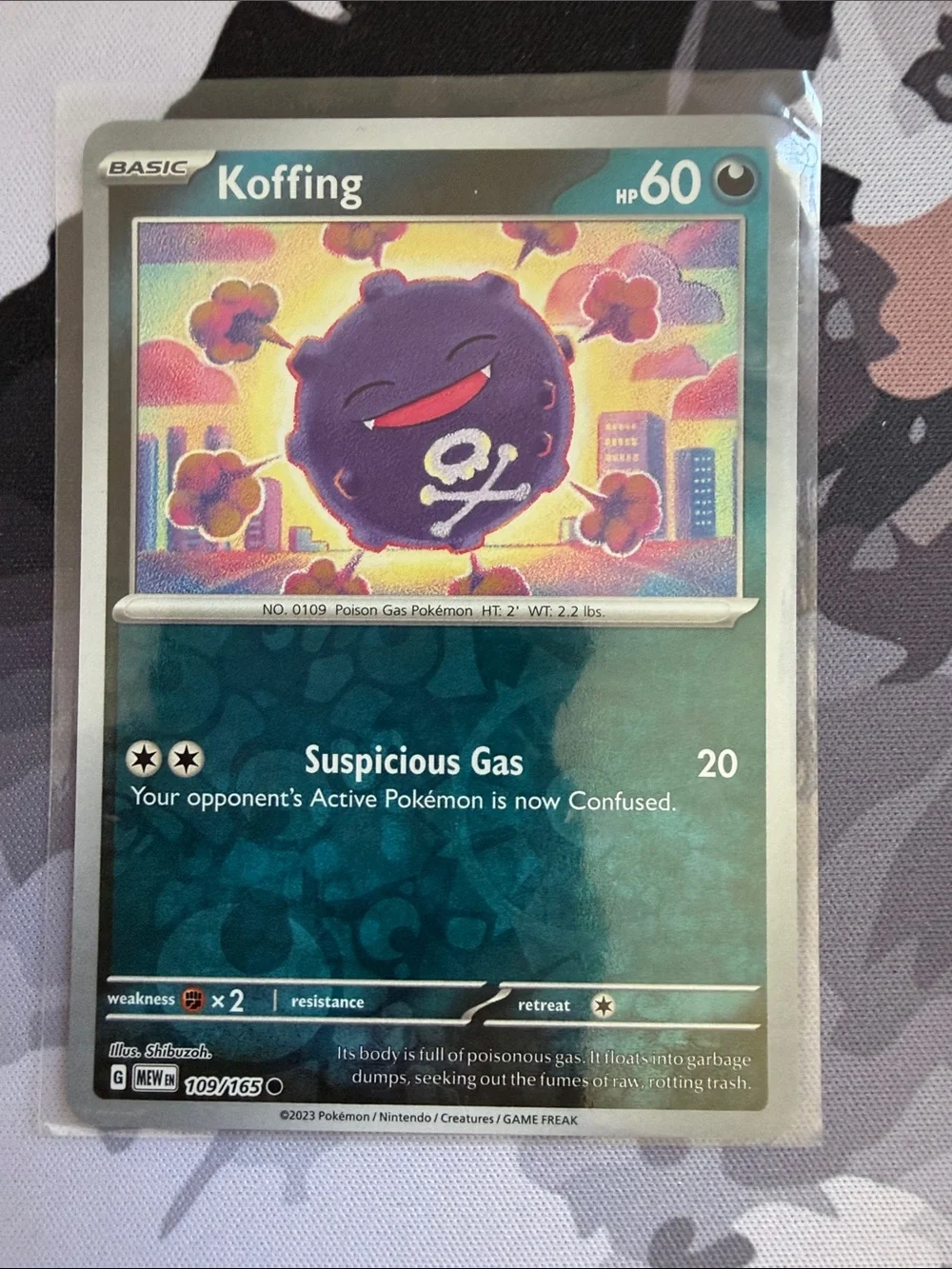 Koffing, Weezing & Galarian Weezing Pokémon Evolution Holo Lot ✨5/$25✨